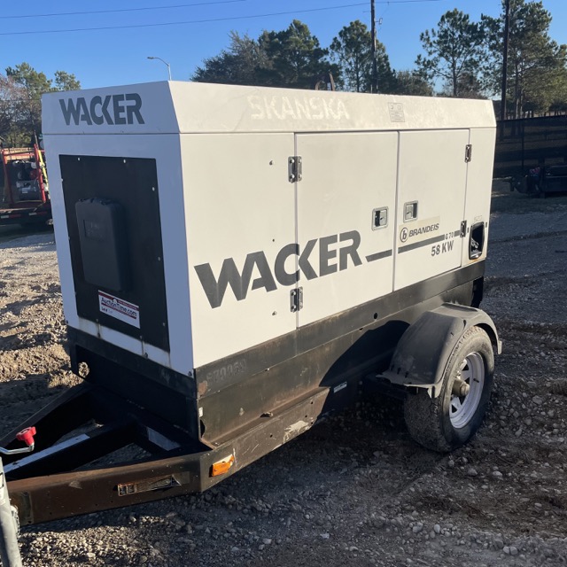 58KW WACKER G70 DIESEL GENERATOR